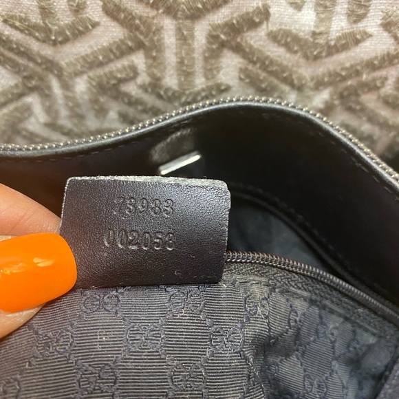 GUCCI Web Denim Tote - Picture 15 of 16